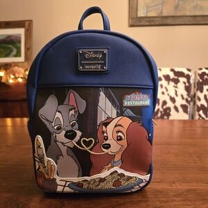 Loungefly x Disney Lady and the Tramp Tony's Restaurant Mini-Backp
